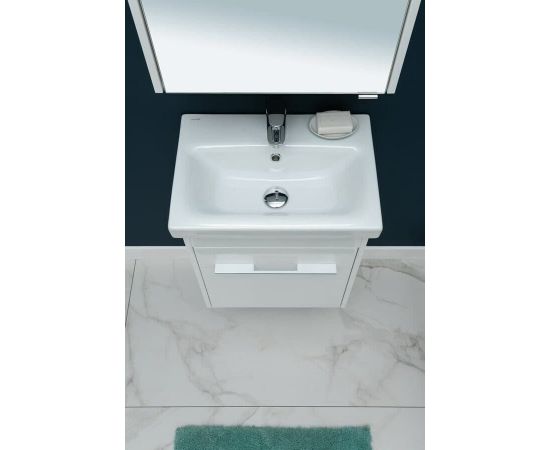 Тумба с раковиной Aquanet Августа 50 (Moduo Slim) белый арт. 00254069_, изображение 22