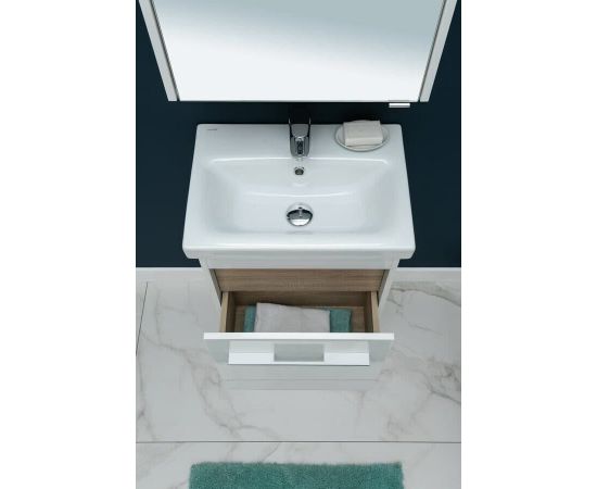 Тумба с раковиной Aquanet Августа 50 (Moduo Slim) белый арт. 00254069_, изображение 23