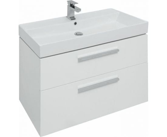 Тумба с раковиной Aquanet Nova 90 белый (2 ящика) арт. 00245256_, изображение 10