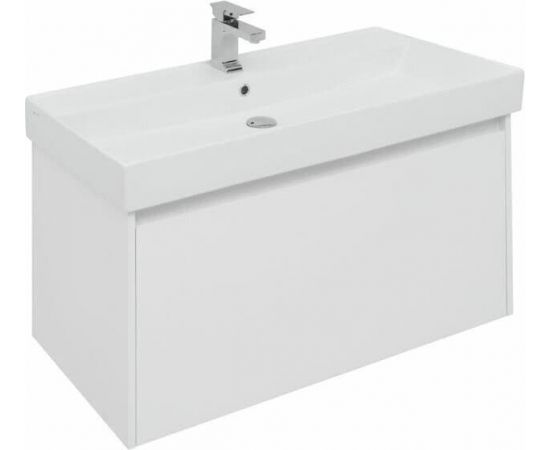 Тумба с раковиной Aquanet Nova Lite 100 белый (1 ящик) арт. 00245250_, изображение 8