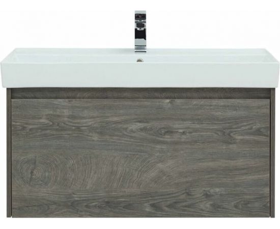 Тумба с раковиной Aquanet Nova Lite 100 дуб рошелье (1 ящик) арт. 00245251_, изображение 9