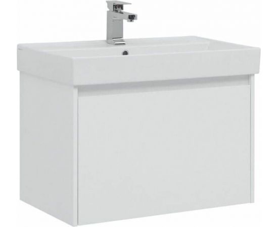 Тумба с раковиной Aquanet Nova Lite 75 белый (1 ящик) арт. 00245243_, изображение 2