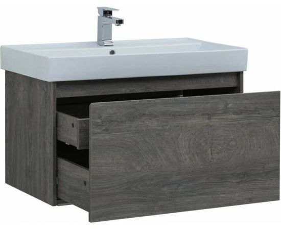 Тумба с раковиной Aquanet Nova Lite 90 дуб рошелье (1 ящик) арт. 00245246_, изображение 5