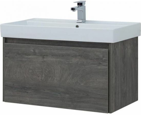 Тумба с раковиной Aquanet Nova Lite 90 дуб рошелье (1 ящик) арт. 00245246_, изображение 6