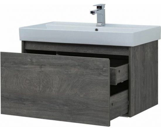 Тумба с раковиной Aquanet Nova Lite 90 дуб рошелье (1 ящик) арт. 00245246_, изображение 7