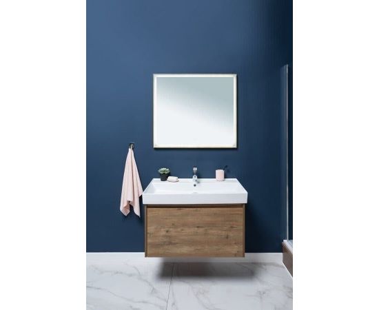 Тумба с раковиной Aquanet Nova Lite 90 дуб рустикальный (1 ящик) арт. 00254698_, изображение 15