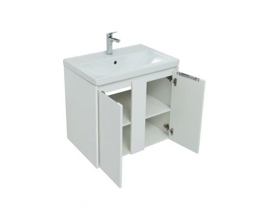 Тумба с раковиной Aquanet Клио 70 белый глянец арт. 00280877_, изображение 5