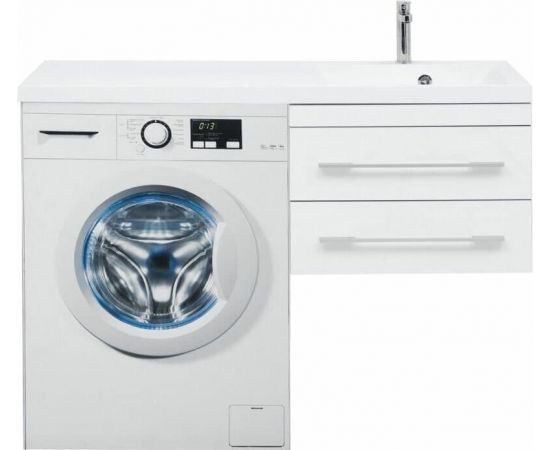 Тумба с раковиной Aquanet Верона 120 R белый (подвесная, 2 ящика) арт. 00239946_, изображение 14