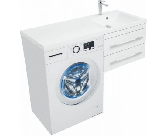 Тумба с раковиной Aquanet Верона 120 R белый (подвесная, 2 ящика) арт. 00239946_, изображение 10