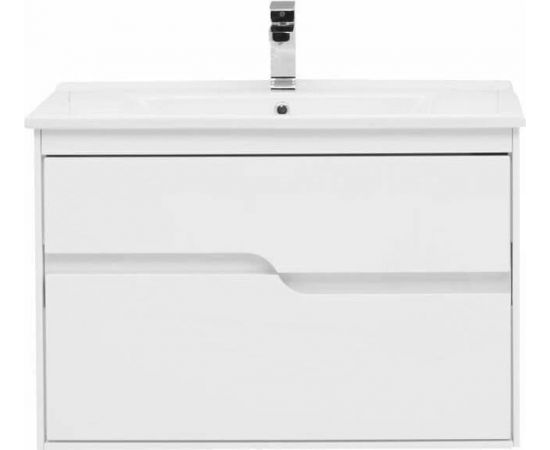 Тумба с раковиной Aquanet Модена 85 белый арт. 00212663_, изображение 6