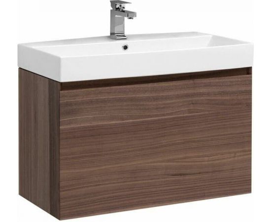 Тумба с раковиной Aquanet Нью-Йорк 85 орех арт. 00213936_, изображение 2