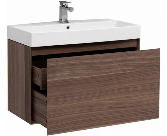 Тумба с раковиной Aquanet Нью-Йорк 85 орех арт. 00213936_, изображение 5