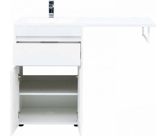 Тумба с раковиной Aquanet Токио 120 L белый (напольная, 1 ящик, 2 дверцы) арт. 00239211_, изображение 11