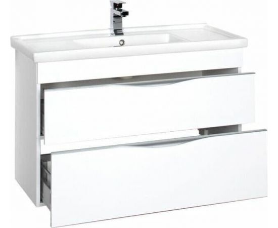 Тумба с раковиной Aquanet Эвора 100 белый арт. 00212704_, изображение 6