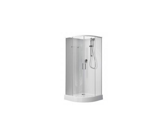 Душевая кабина Aquanet Passion EVO R white 90x90 набор 1_