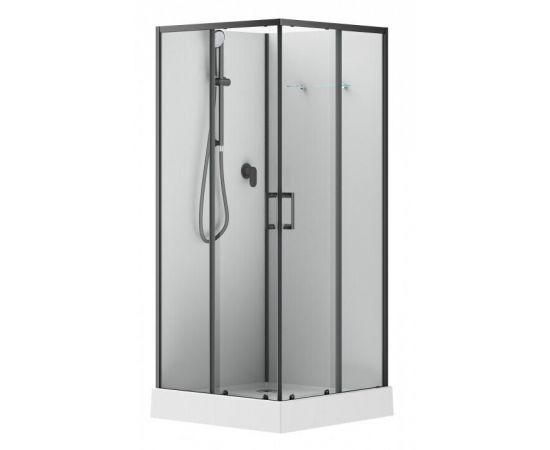 Душевая кабина Aquanet Passion EVO S Black 90x90_, изображение 2