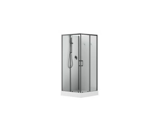 Душевая кабина Aquanet Passion EVO S Black 90x90_