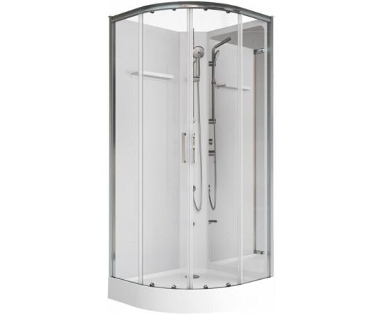 Душевая кабина Aquanet Passion R 2.0 90x90, прозрачное стекло_, изображение 2