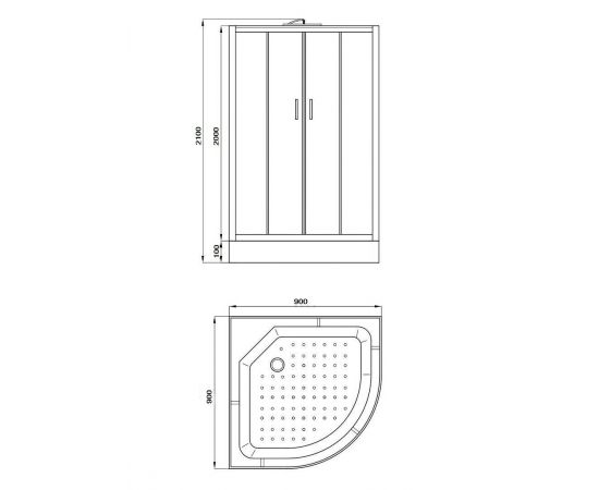 Душевая кабина Parly EC931_, изображение 6