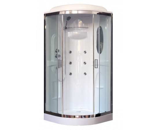 Душевая кабина Royal Bath 90HK2-T-CH (прозрачное) 90x90x217_