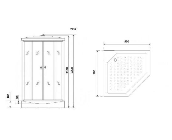 Душевая кабина Niagara Lux 7717WD_, изображение 6
