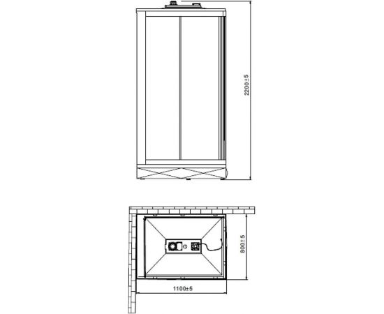 Душевая кабина Orans OLS-SR86152AL/R_, изображение 6