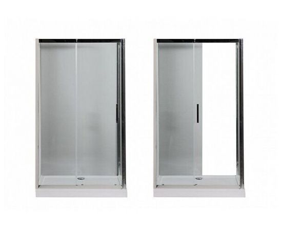 Душевой уголок Aquanet Delta NPE1131 120x80, прозрачное стекло_, изображение 3