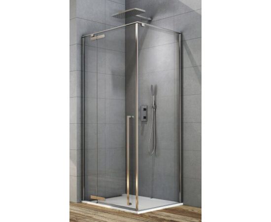 Душевой уголок Aquanet Ideal AE-AXC10MZ-S-С 1000x1000, прозрачное стекло_, изображение 2