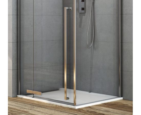 Душевой уголок Aquanet Ideal AE-AXC10MZ-S-С 1000x1000, прозрачное стекло_, изображение 4