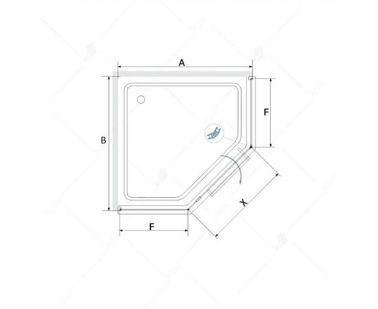 Душевой уголок RGW HO-084B 350608400-24_, изображение 3