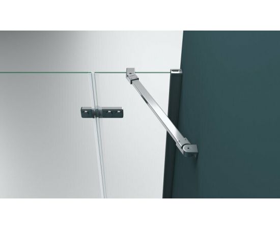 Душевой уголок BelBagno KRAFT-AH-12-100/80-C-Cr-L_, изображение 6