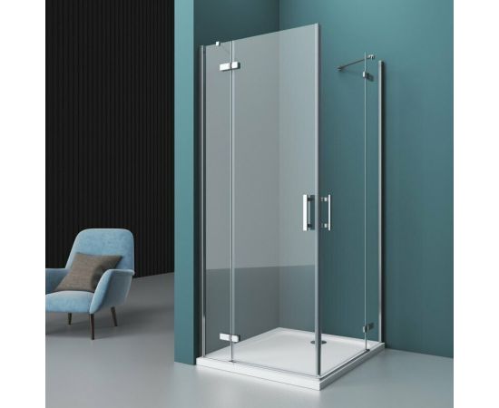 Душевой уголок BelBagno KRAFT-A-22-100-C-Cr_, изображение 6