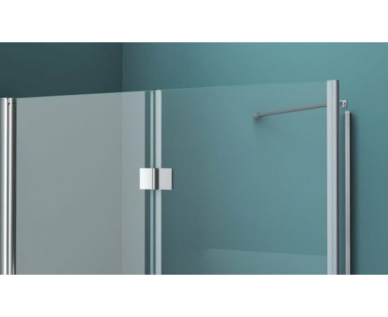 Душевой уголок BelBagno ALBANO-ASH-1-90/80-C-Cr_, изображение 6