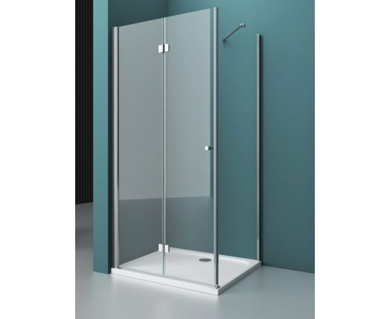 Душевой уголок BelBagno ALBANO-ASH-1-100/80-C-Cr_