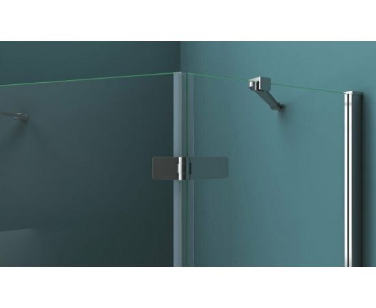 Душевой уголок BelBagno KRAFT-P-1-90-C-Cr-R_, изображение 3