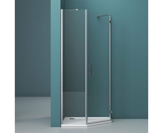 Душевой уголок BelBagno KRAFT-P-1-100-C-Cr-R_, изображение 4