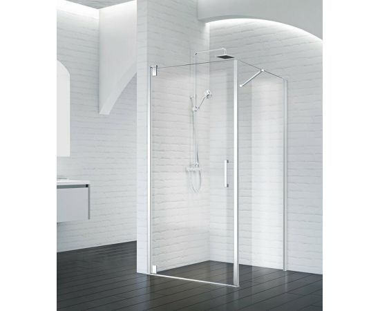 Душевой уголок BelBagno MARMI-A-1-100-C-Cr_