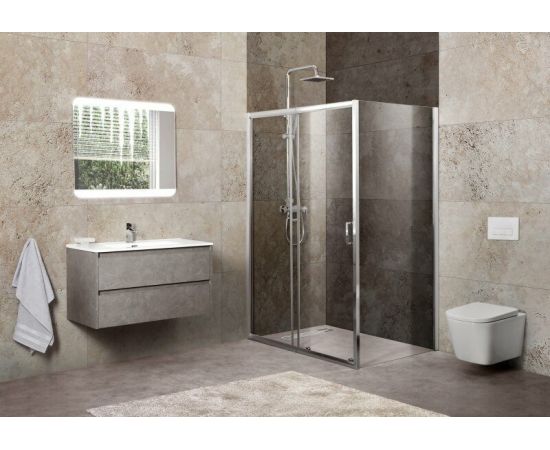 Душевой уголок BelBagno UNIQUE-AH-1-110/125-90-C-Cr_, изображение 2