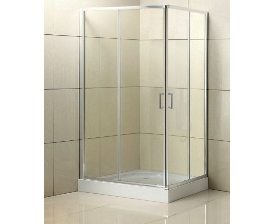 Душевой уголок BelBagno UNO-195-AH-2-100/80-C-Cr_