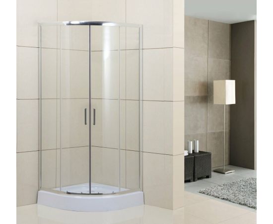 Душевой уголок BelBagno UNO-195-R-2-85-C-Cr_