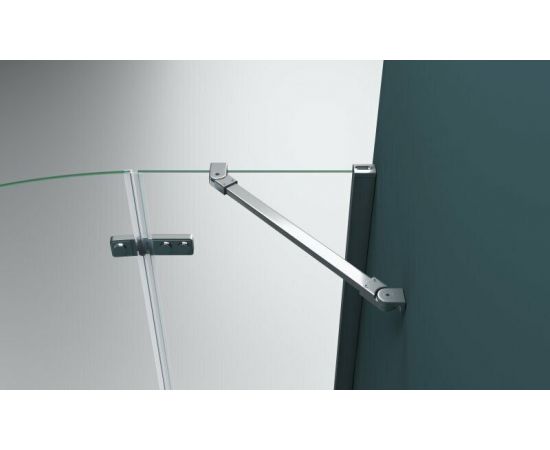 Душевой уголок BelBagno KRAFT-R-2-90-C-Cr_, изображение 4