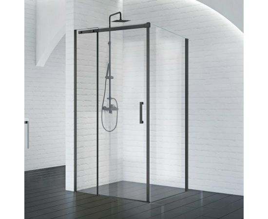 Душевой уголок BelBagno ACQUA-AH-1-130/90-C-NERO_