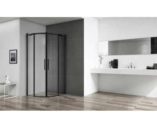 Душевой уголок BelBagno ACQUA-R-2-90-C-NERO_, изображение 2