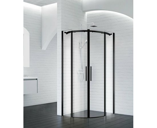 Душевой уголок BelBagno ACQUA-R-2-90-C-NERO_