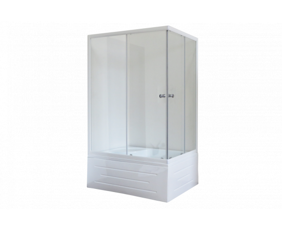 Душевой угол Royal Bath 8100BP-T L 100x80 (прозрачное стекло)_