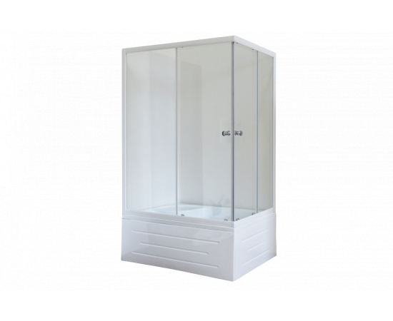 Душевой угол Royal Bath 8120BP-T L 120x80 (прозрачное стекло)_