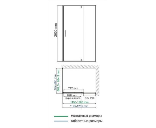 Душевой уголок WasserKRAFT Neime 19P07_, изображение 3