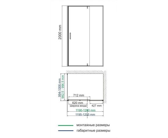 Душевой уголок WasserKRAFT Neime 19P10_, изображение 3