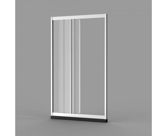 Душевая дверь Veconi Vianno 100x195 стекло прозрачное профиль хром VN31-100-01-C5_, изображение 6