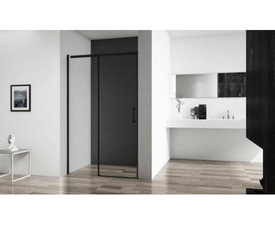 Душевая дверь BelBagno ACQUA-BF-1-120-C-NERO_, изображение 2